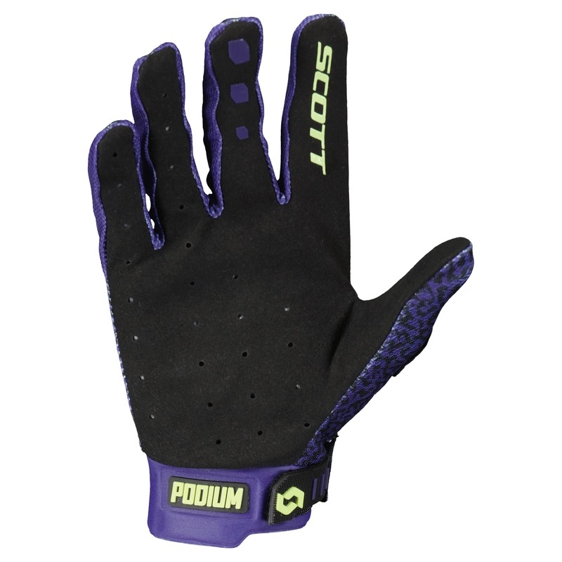 Ръкавици за мотокрос SCOTT PODIUM PRO purple-mint