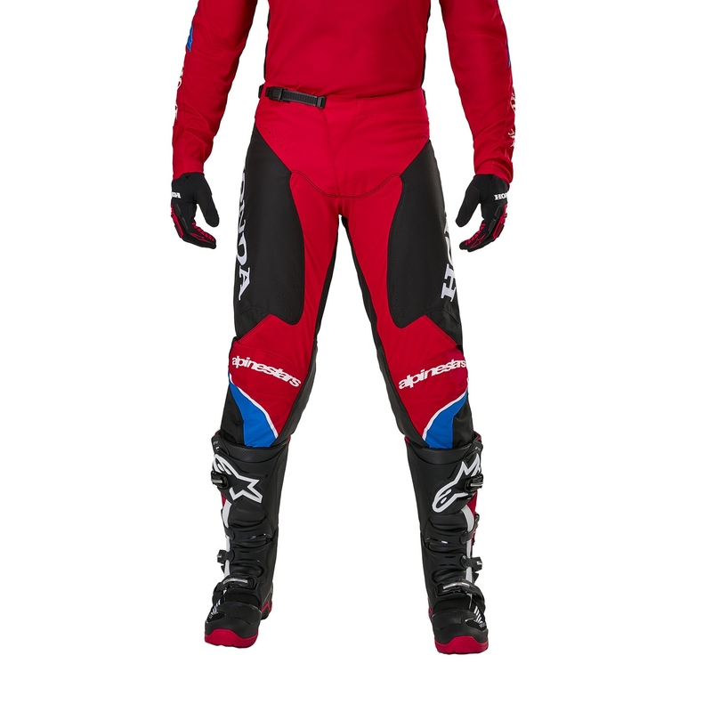 Alpinestars Racer Iconic Honda Motocross Pants Колекция червено-черно-синьо-бяло