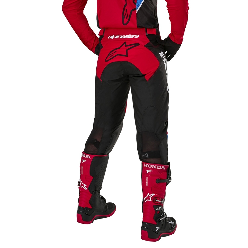 Alpinestars Racer Iconic Honda Motocross Pants Колекция червено-черно-синьо-бяло