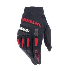 Alpinestars Full Bore Honda Collection Мотокрос Ръкавици Черно-Червени