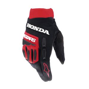 Alpinestars Full Bore Honda Collection мотокрос ръкавици червено-черно