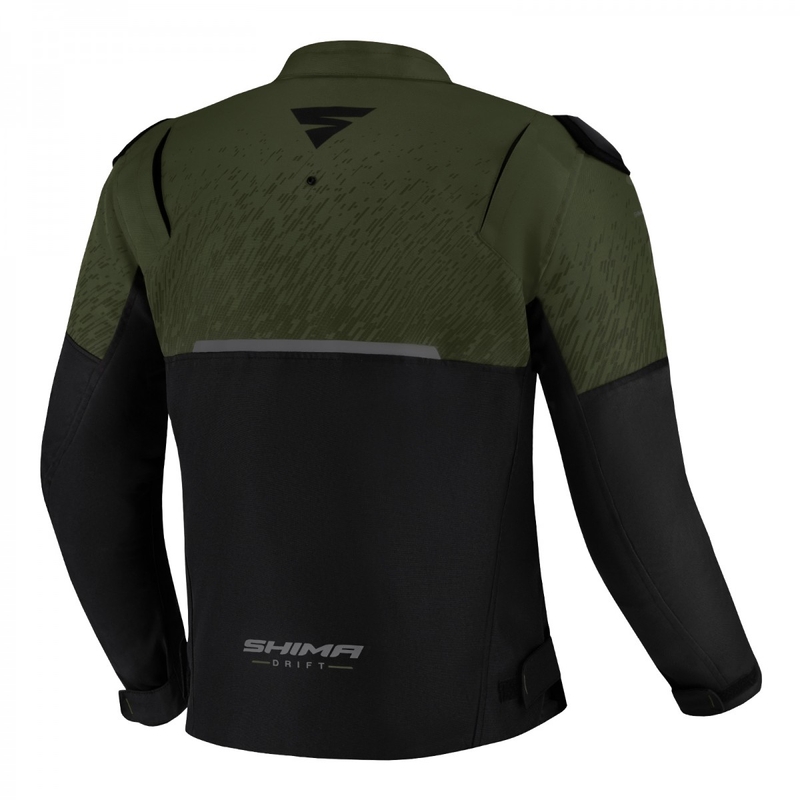 Мотоциклетно яке Shima Drift khaki-black