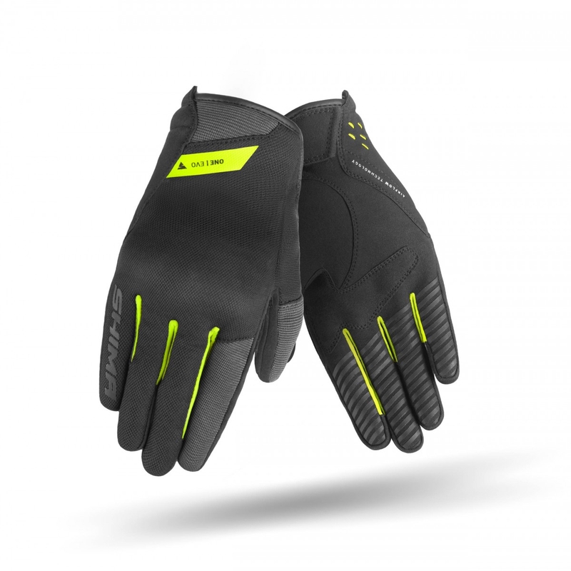 Ръкавици за мотоциклет Shima One EVO yellow fluo-black