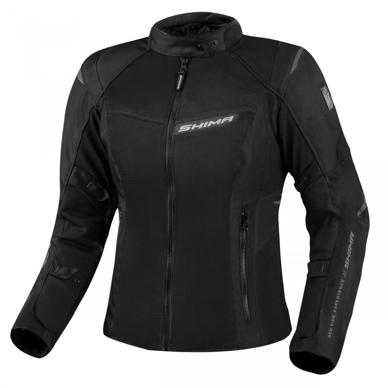 Shima Rush Vent 2.0 дамско яке за мотоциклетизъм Black
