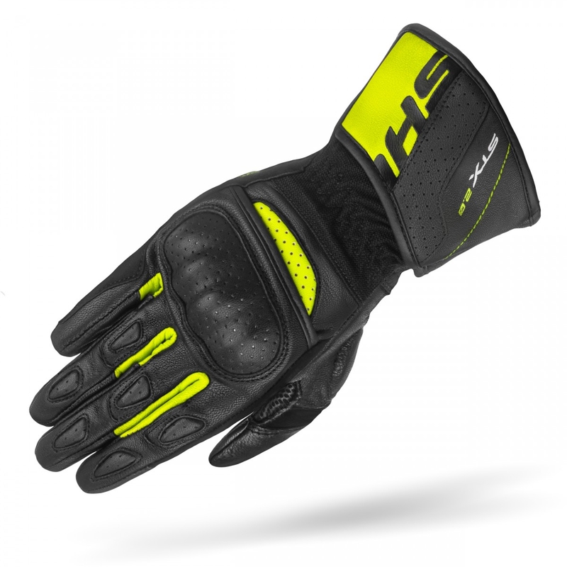 Ръкавици за мотоциклет Shima STX 2.0 black-fluo yellow