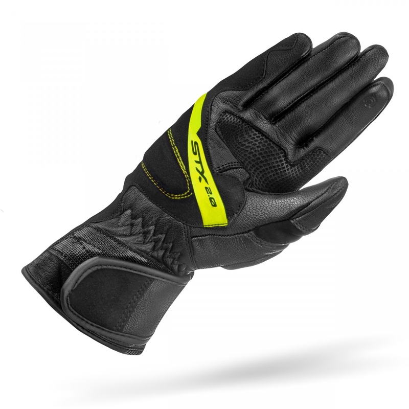 Ръкавици за мотоциклет Shima STX 2.0 black-fluo yellow