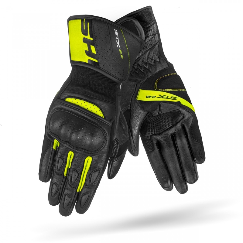 Ръкавици за мотоциклет Shima STX 2.0 black-fluo yellow