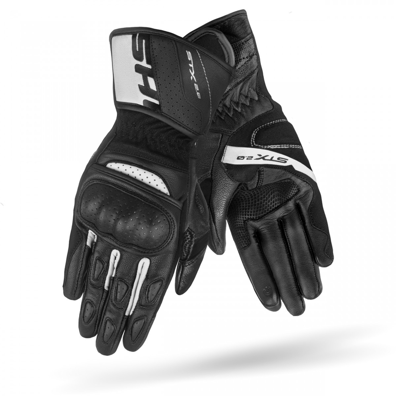 Ръкавици за мотоциклет Shima STX 2.0 black and white