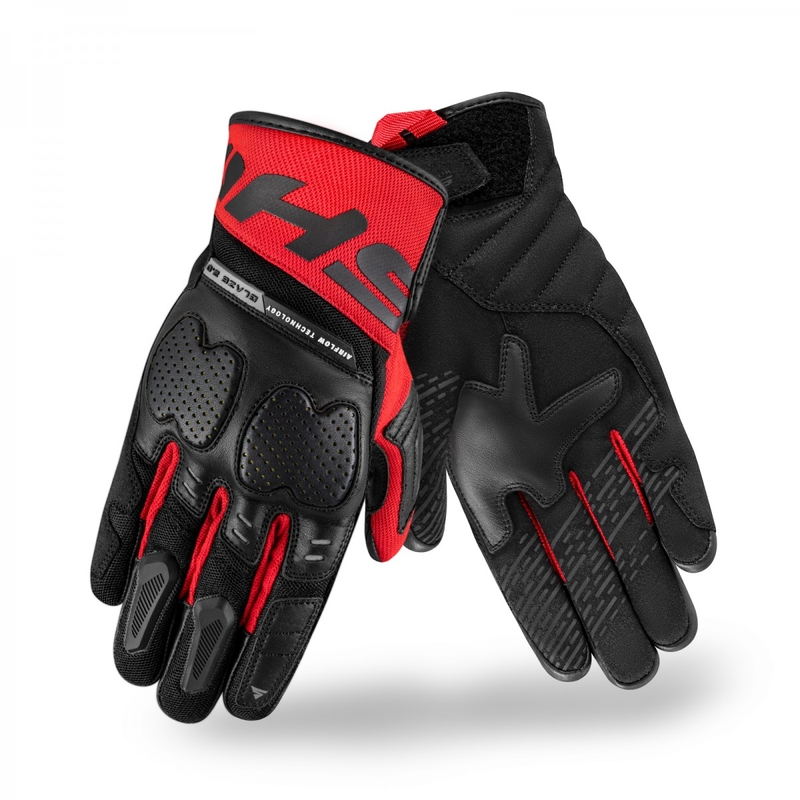 Мотоциклетни ръкавици Shima Blaze 2.0 black-red