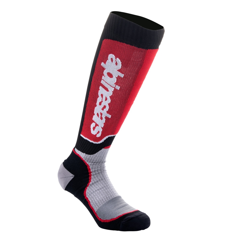 Чорапи Alpinestars MX Plus черно-червено-сиви