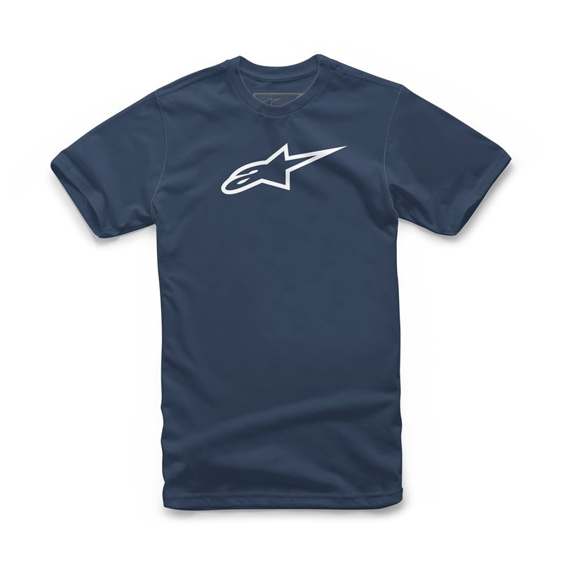 Alpinestars Classic Tee синьо и бяло