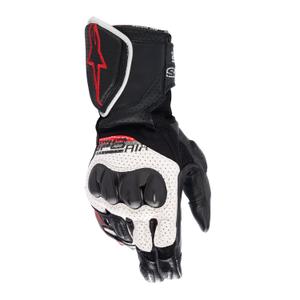 Alpinestars SP-8 Air 2024 бели-черни-червени ръкавици за мотоциклет