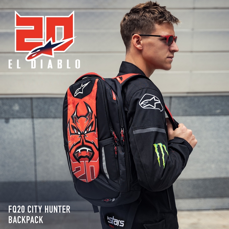 Раница Alpinestars City Hunter FQ20 2024 черно-червено-бяла