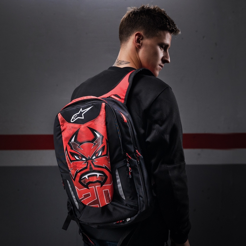 Раница Alpinestars City Hunter FQ20 2024 черно-червено-бяла