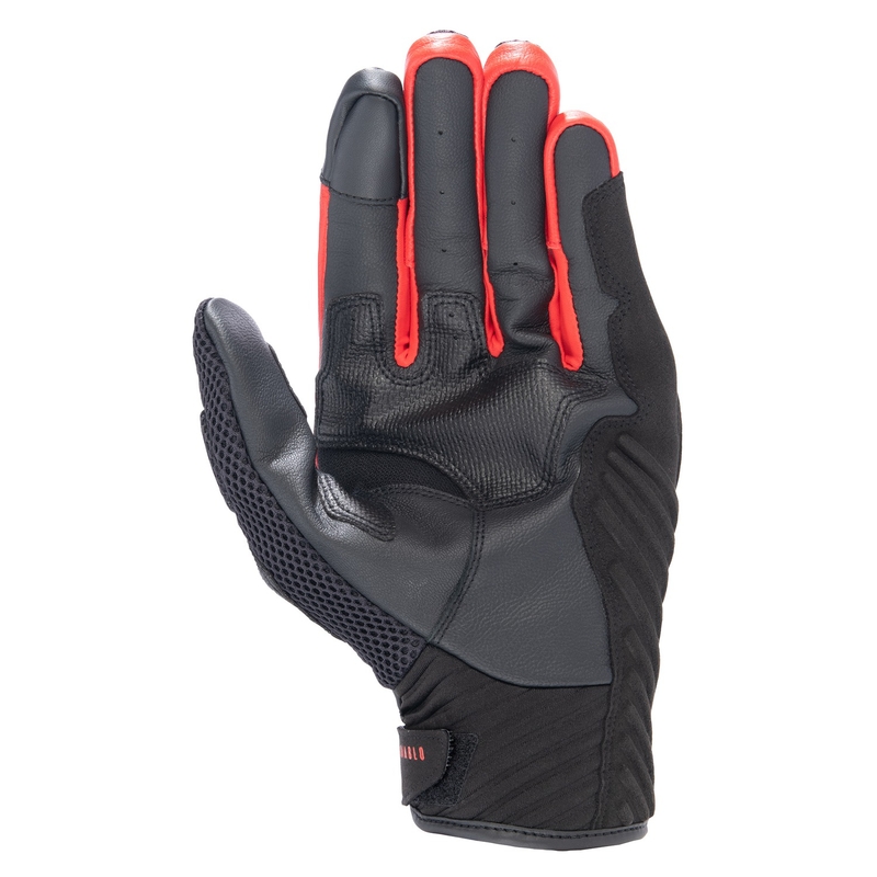 Alpinestars SMX-1 Air 2 Monster FQ20 Черно-червено-синьо-бяло-зелени мотоциклетни ръкавици