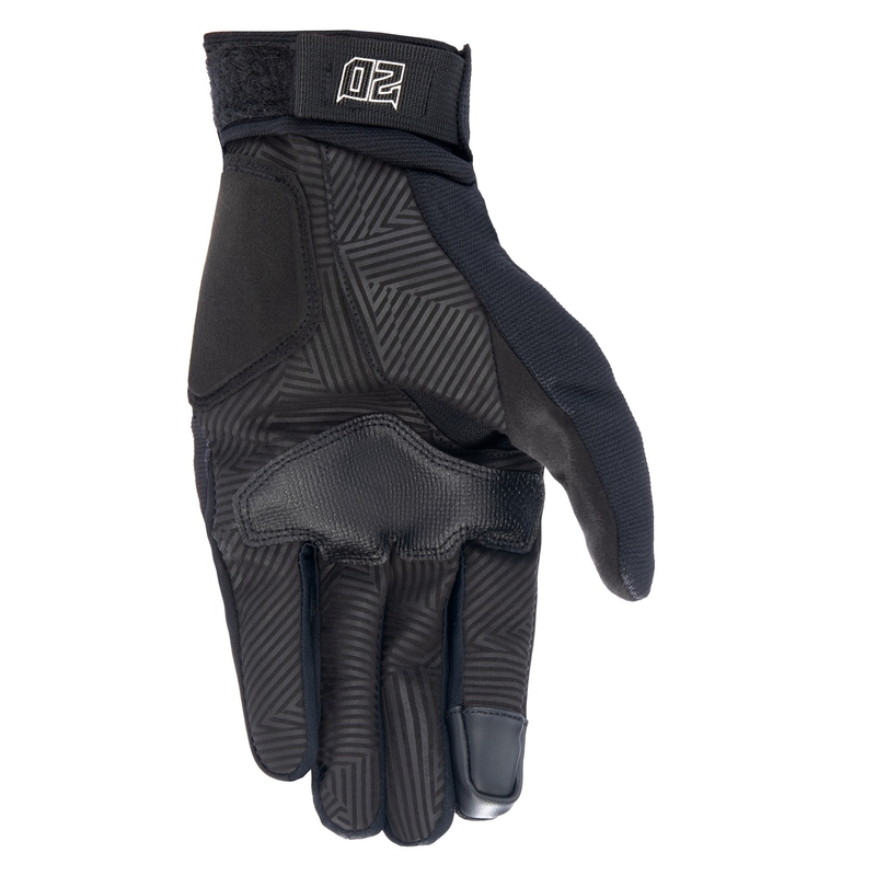 Rukavice na motorku Alpinestars Reef Monster FQ20 černo-červeno-modro-bílo-zelené
