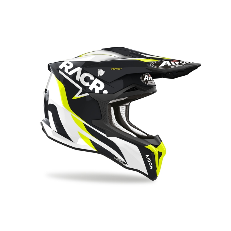 Мотокрос каска Airoh Strycker Racr 2024 гланц разпродажба