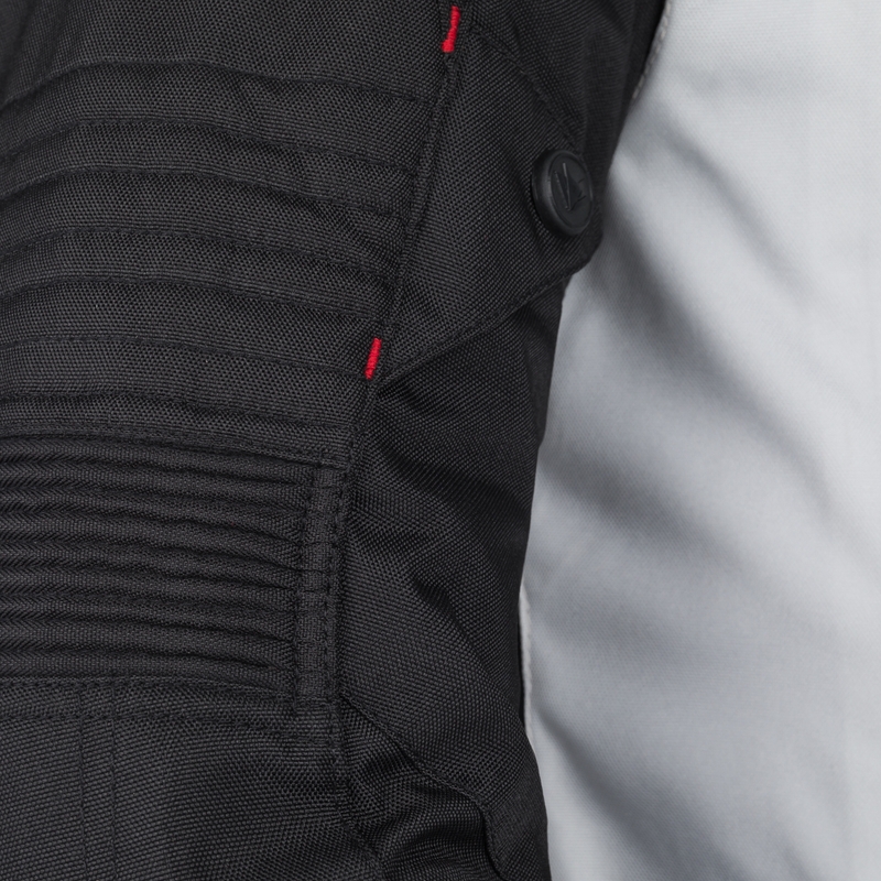 Яке за мотоциклет RSA Dakar 2, черно-сиво-червено