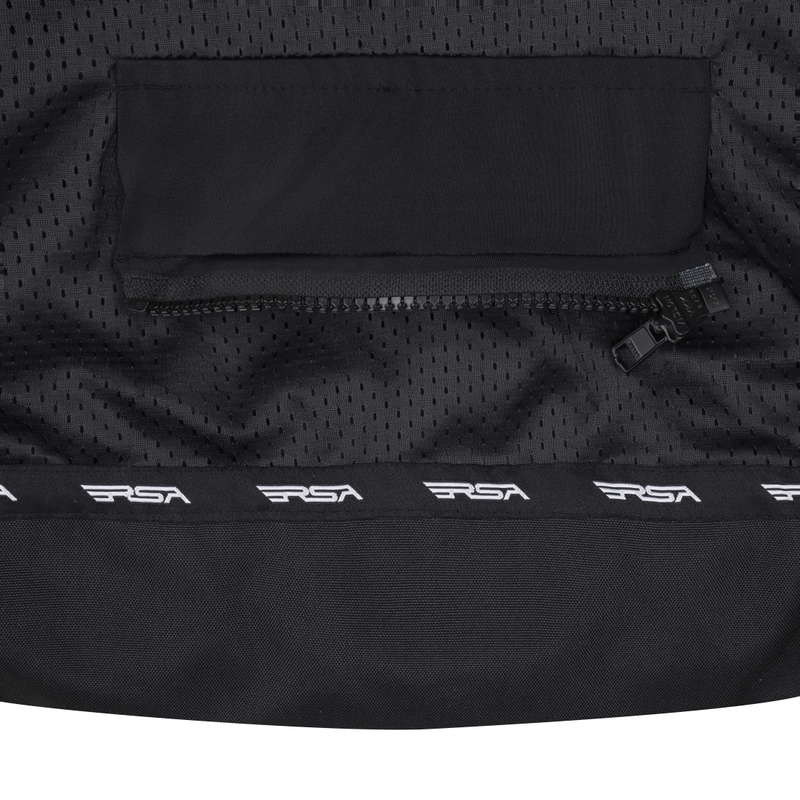 Яке за мотоциклет RSA Dakar 2, черно-сиво-червено