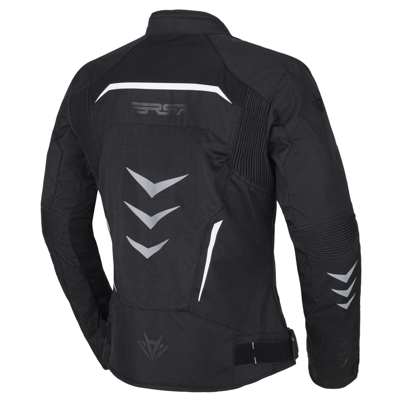 Дамско яке RSA Runway Black and White Motorcycle Jacket