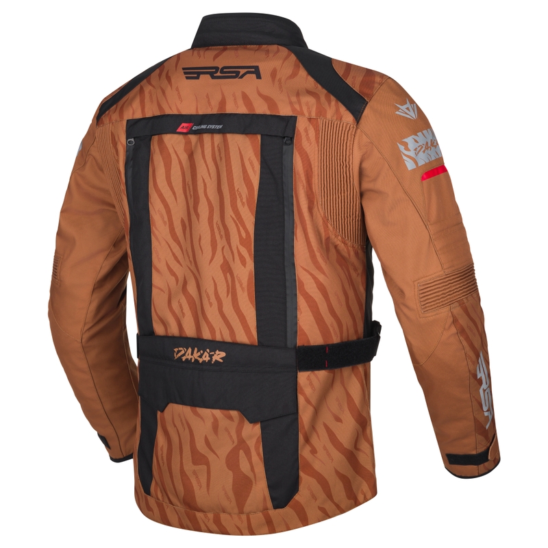 Мотоциклетно яке RSA Dakar 2 sand-black-red