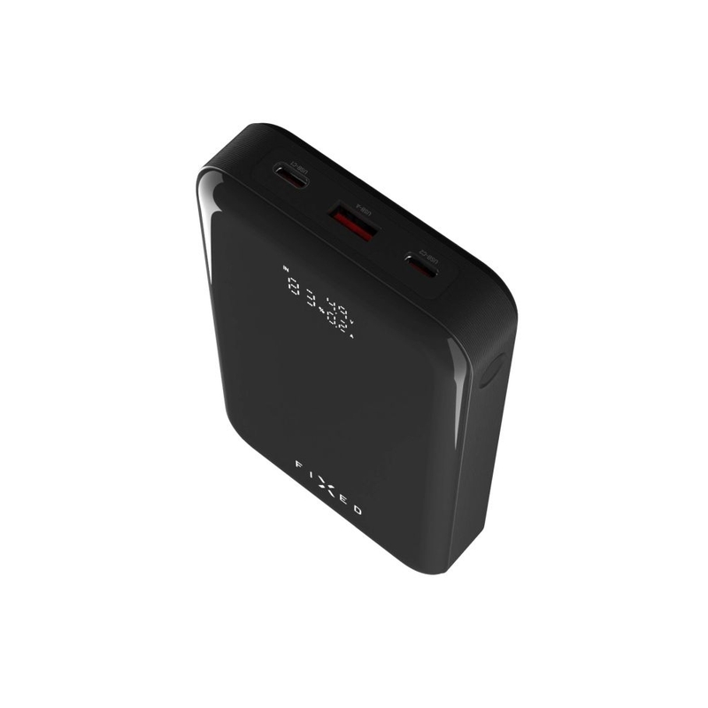 Powerbank Fixed Zen 20 Pro с LCD дисплей, черен