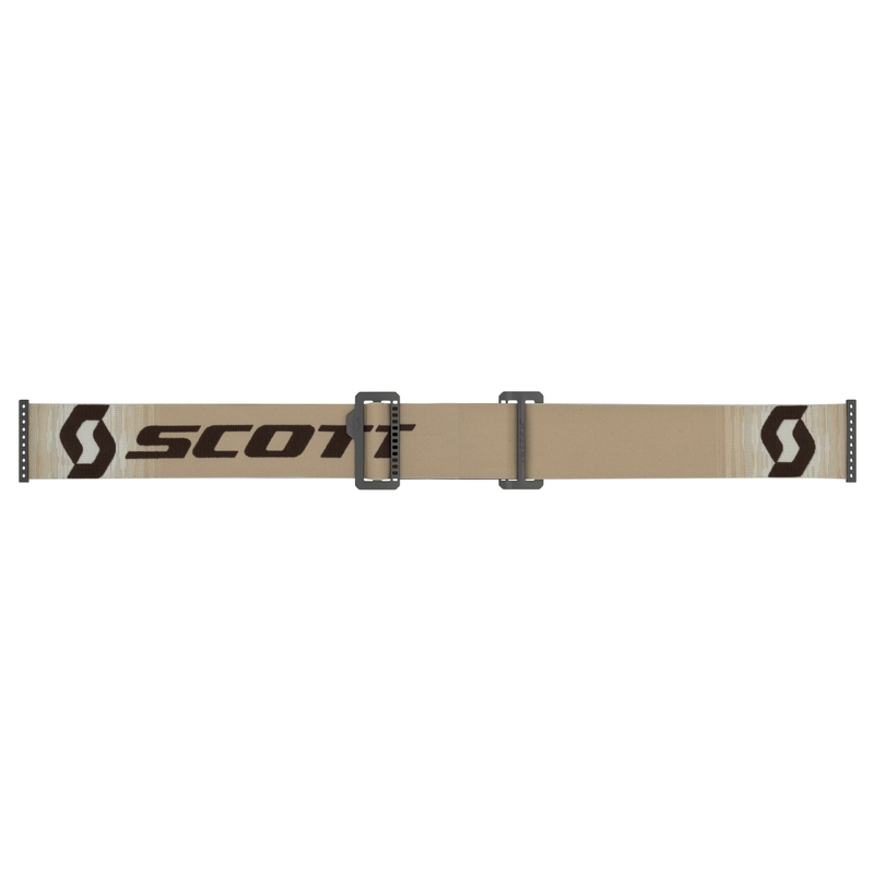 Motokrosové brýle Scott Prospect CH béžovo-hnědo-stříbrné