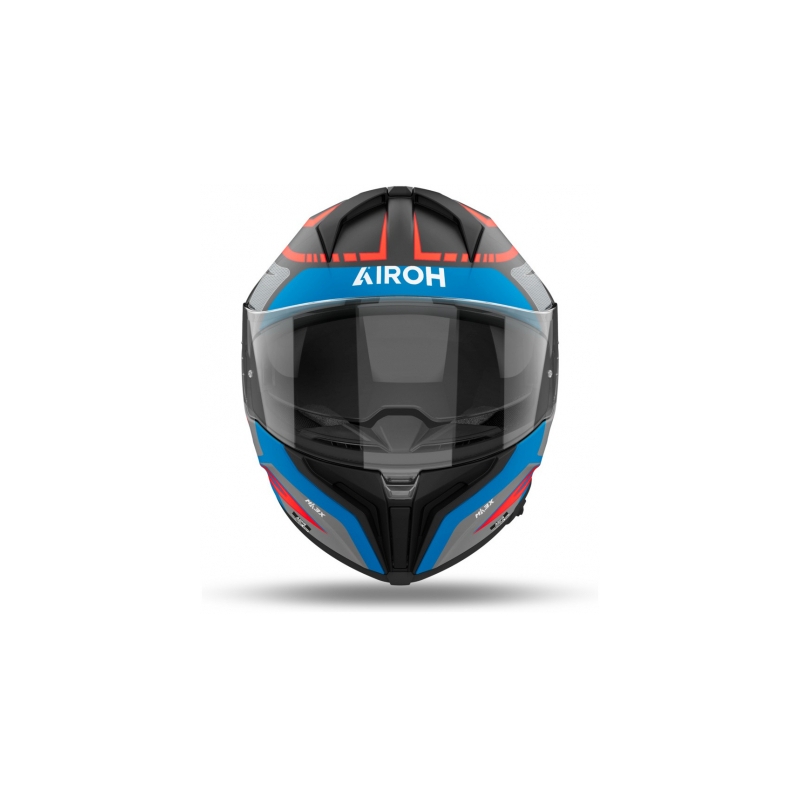 Airoh Matryx Rider каска за мотоциклет с пълно лице, тъмносиня, матова