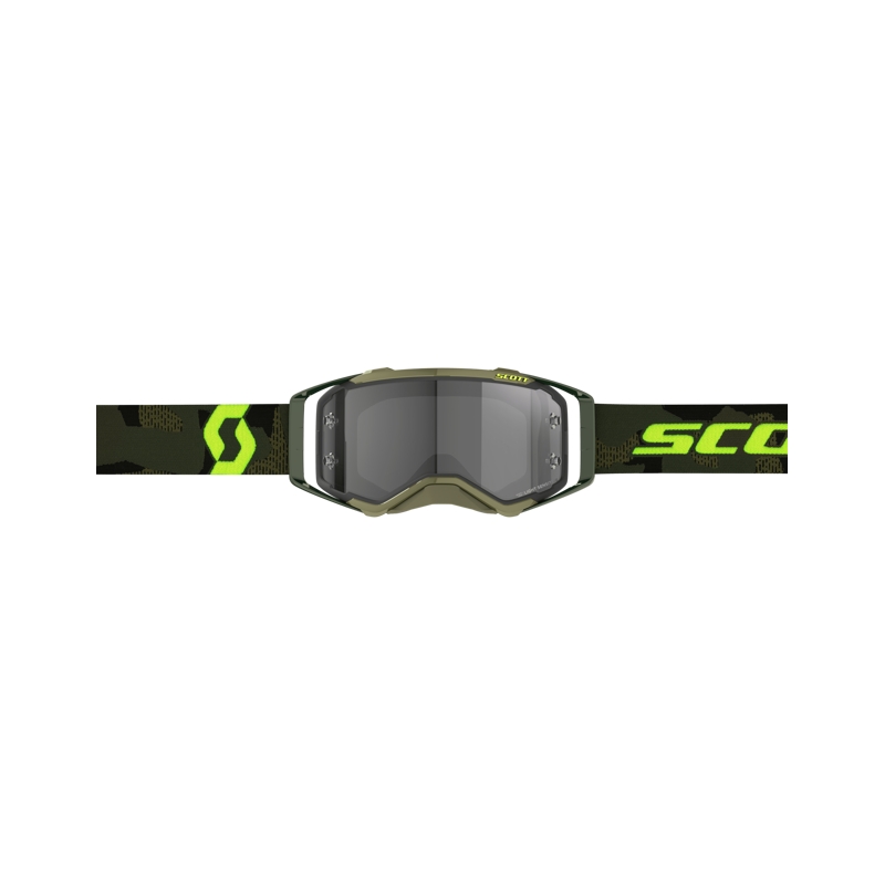 Очила за мотокрос Scott Prospect LS каки-флуо-жълто-светло сиво
