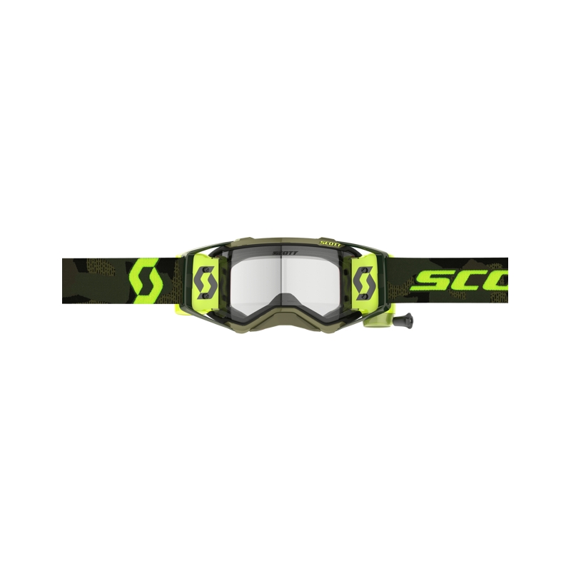 Motokrosové brýle Scott Prospect Super WFS khaki-fluo žluté