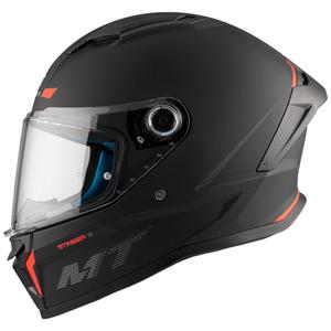 MT Stinger 2 Твърда интегрална мотоциклетна каска черна матова