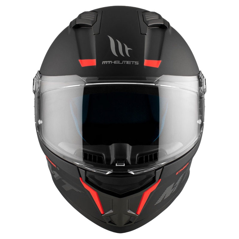 MT Stinger 2 Твърда интегрална мотоциклетна каска черна матова