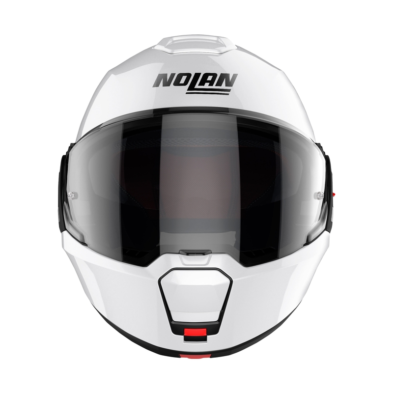Мото каска Nolan N120-1 Classico N-com, бяла, с отваряне