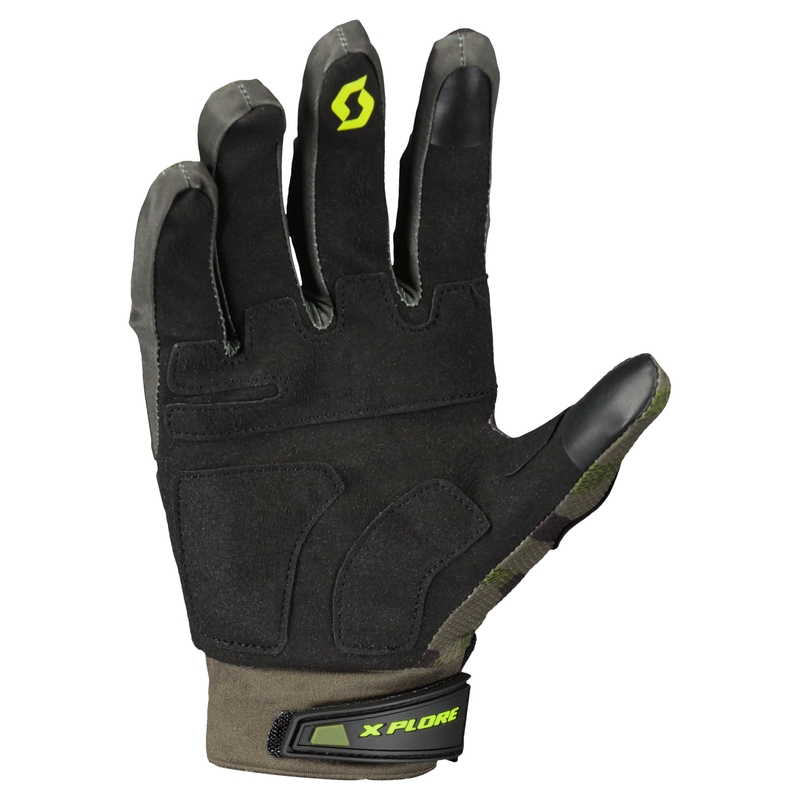 Ръкавици за мотоциклет SCOTT X-PLORE PRO army-green-yellow