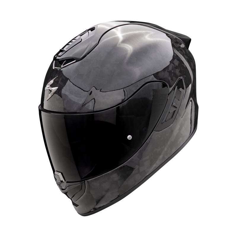 Мотоциклетна каска Scorpion EXO-1400 EVO II CARBON AIR, цвят оникс разпродажба