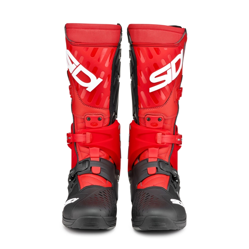 SiDi Crossair черни и червени ботуши за мотоциклет
