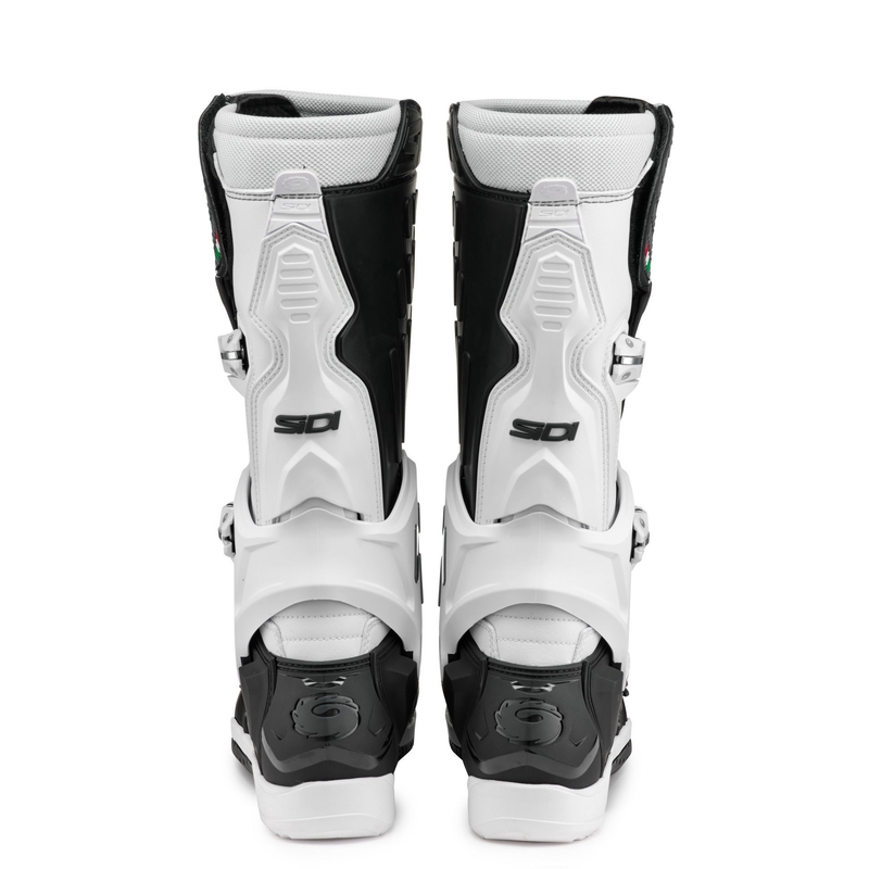 SiDi Crossair черно-бели ботуши за мотоциклет