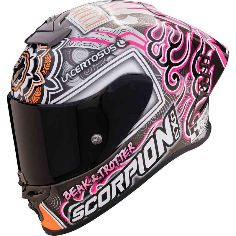 Интегрална мотоциклетна каска SCORPION EXO-R1 FIM Racing #1 AIR CANET Aron Canet
