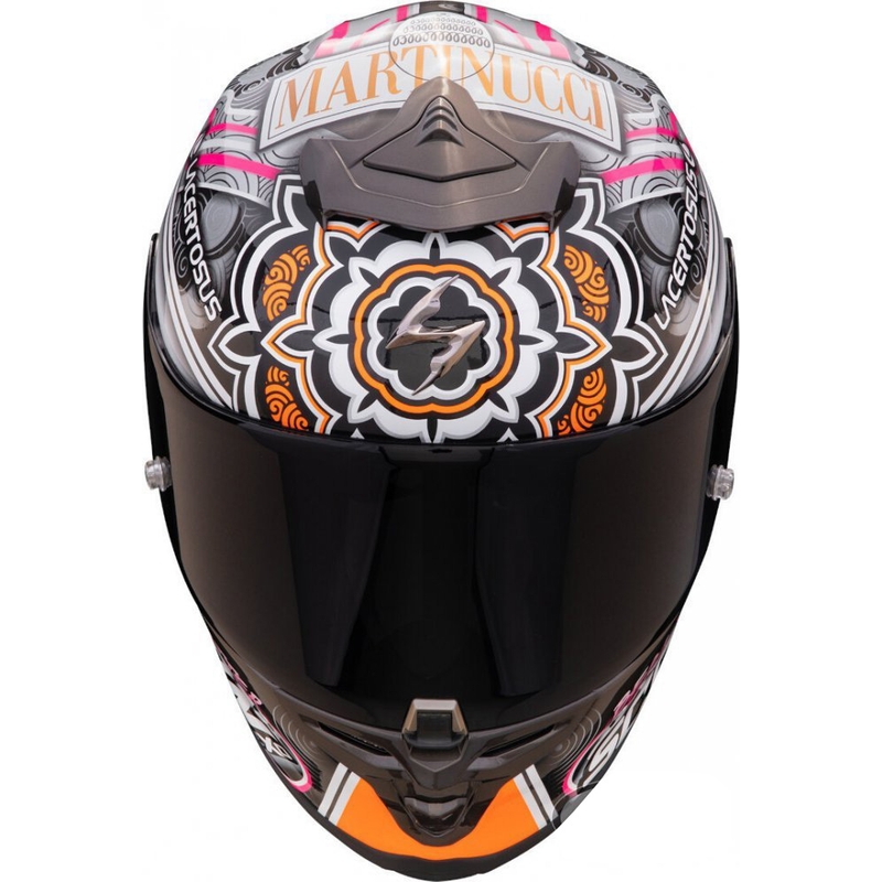 Интегрална мотоциклетна каска SCORPION EXO-R1 FIM Racing #1 AIR CANET Aron Canet