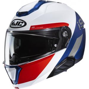 Каска HJC i91 Bina MC21 бяло-синьо-червена