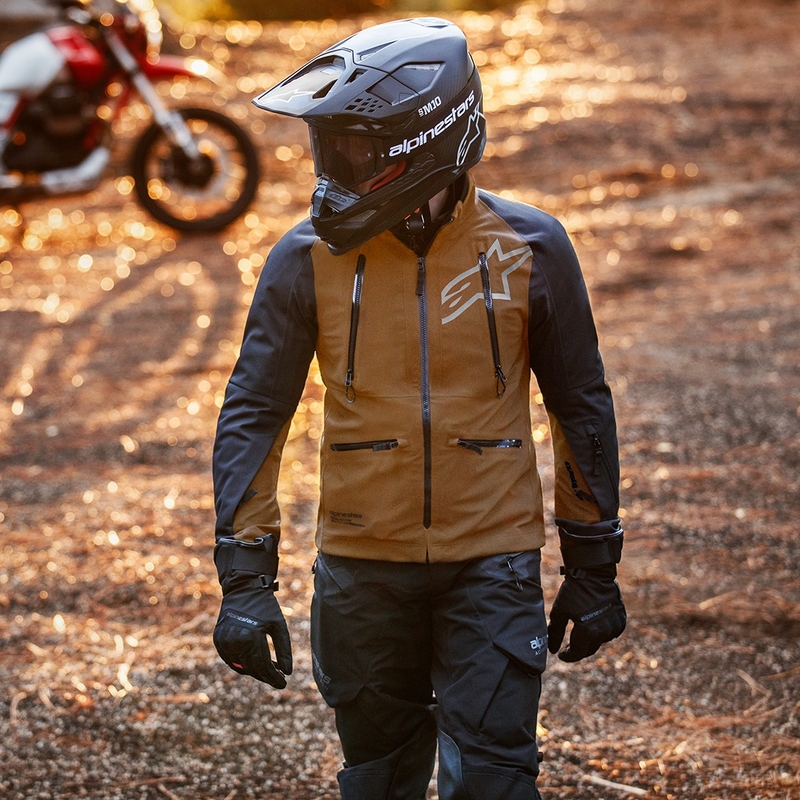 Alpinestars Hyde XT Drystar XF яке за мотоциклет пясъчно черно