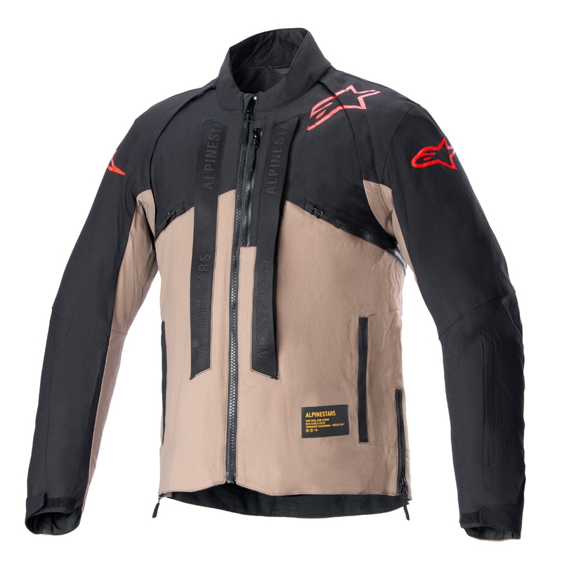 Alpinestars Techdura черно и кафяво яке за мотоциклет