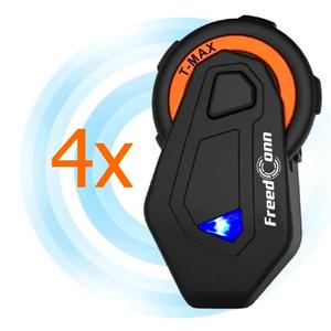 Комплект от 4 Bluetooth интеркома T-MAX