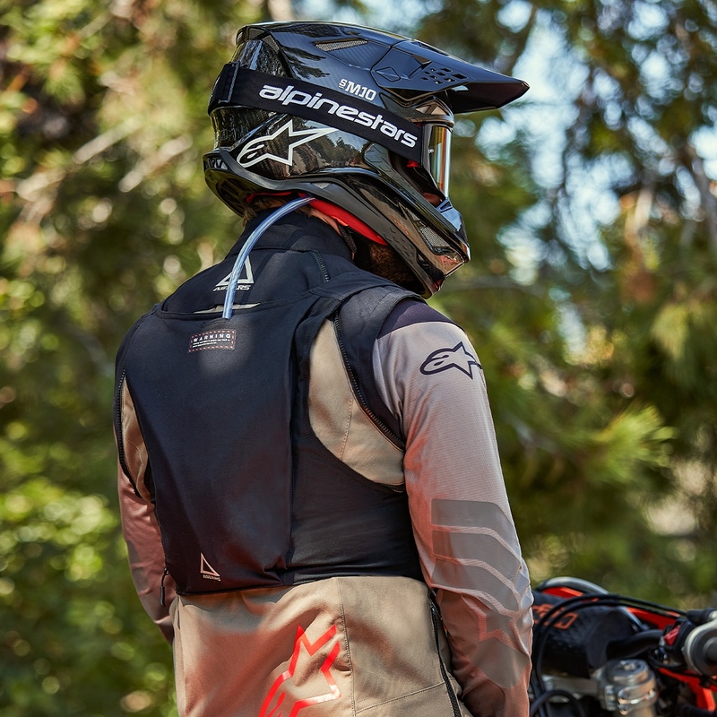 Мотоциклетно яке Alpinestars Techdura Black-Brown-Dark Blue