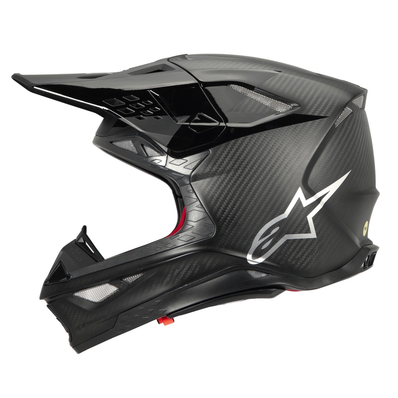 Alpinestars Supertech S-M10 Fame мотокрос каска гланц/матов карбон