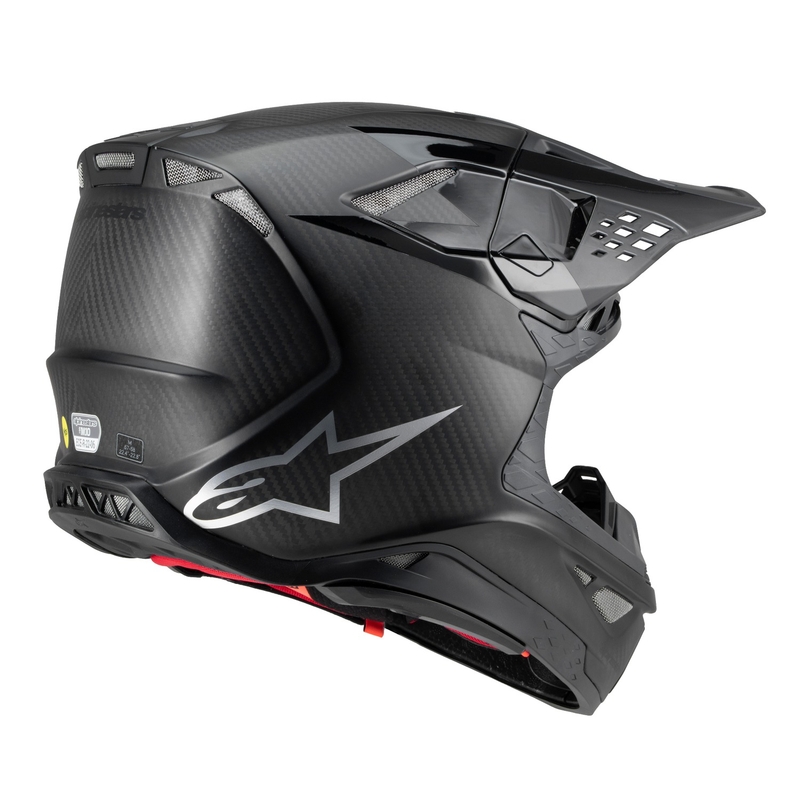 Alpinestars Supertech S-M10 Fame мотокрос каска гланц/матов карбон