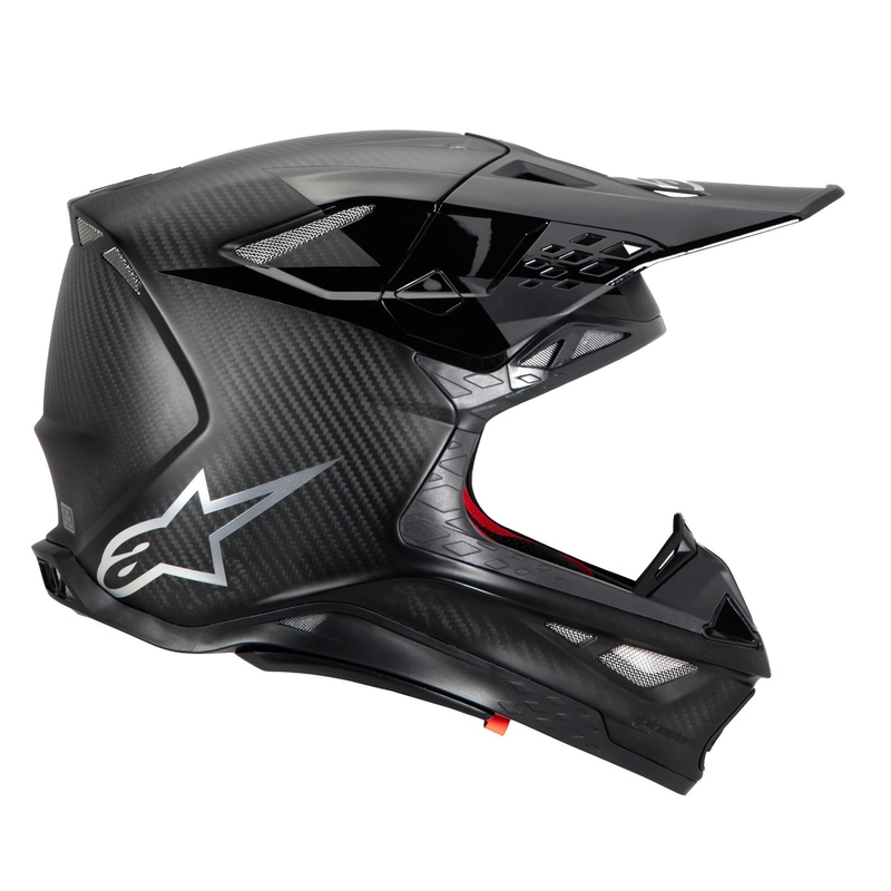 Alpinestars Supertech S-M10 Fame мотокрос каска гланц/матов карбон