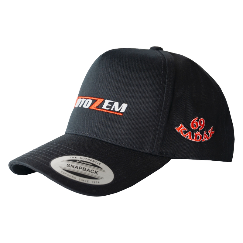 Шапка MotoZem x Kaďák черна
