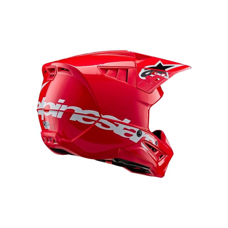 Alpinestars S-M5 Corp червена каска за мотокрос