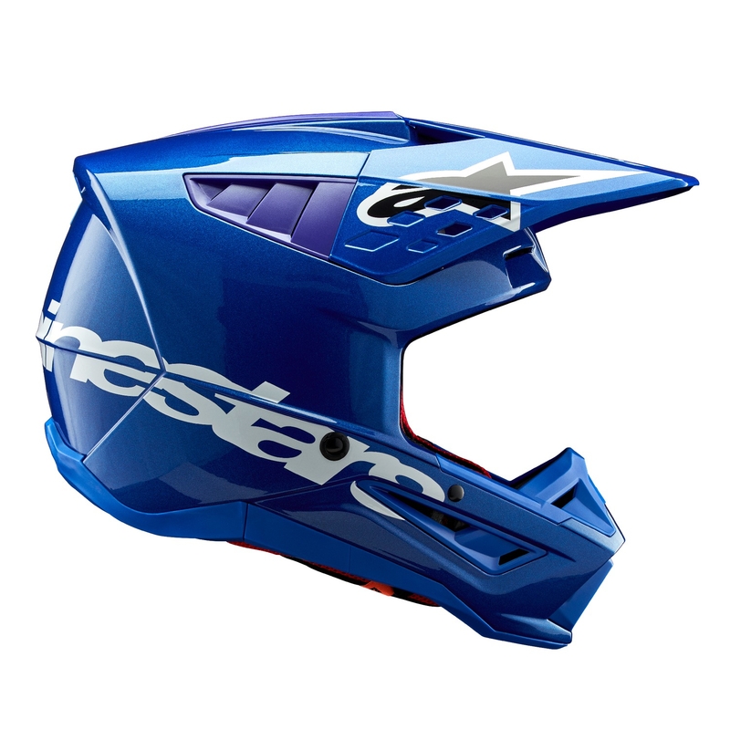 Alpinestars S-M5 Corp мотокрос каска синя